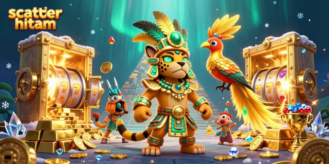 Spin and win with scatter hitam! Discover thrilling slot action with gleaming treasures.