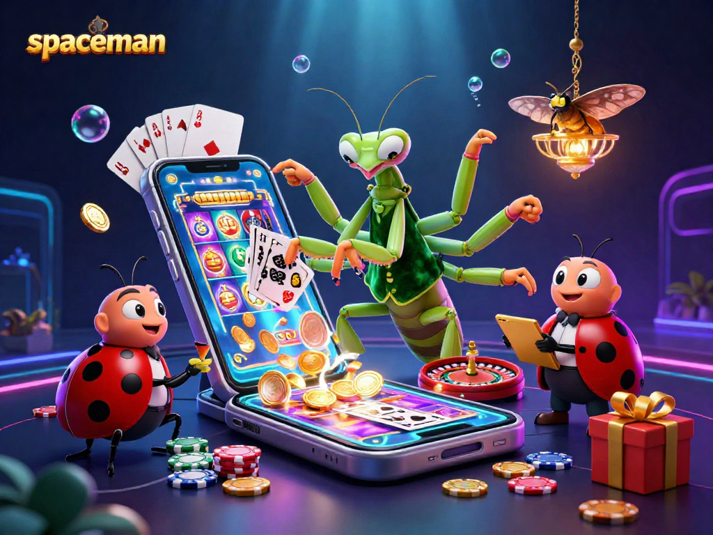 Experience the excitement of the spaceman-themed slot game with dynamic visuals and engaging characters.