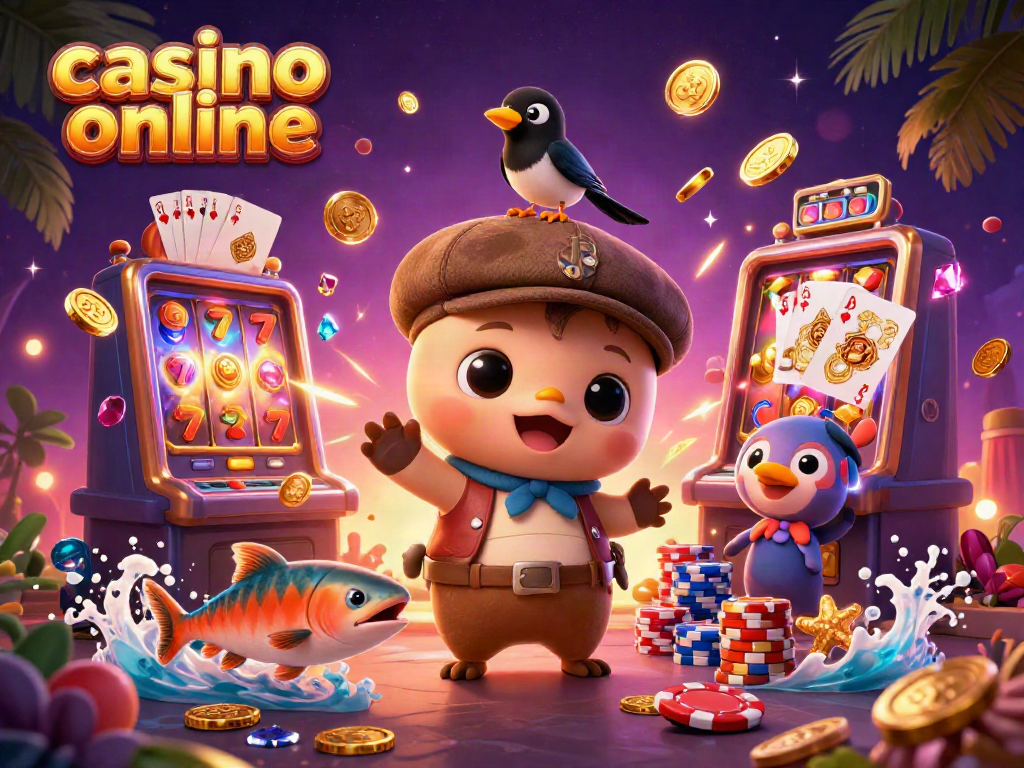 Enjoy the charm of casino online with playful characters and thrilling gaming elements.